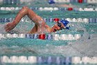 Swim vs Bentley  Wheaton College Swimming & Diving vs Bentley University. - Photo by Keith Nordstrom : Wheaton, Swimming & Diving